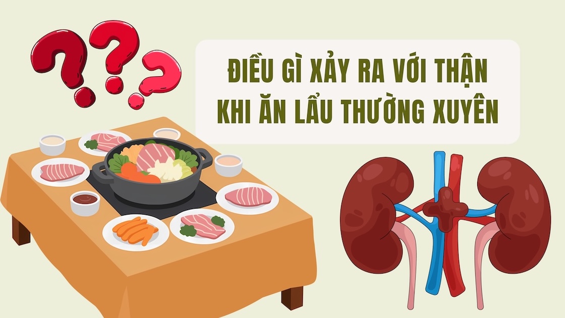 What happens to the kidneys when eating hotpot regularly