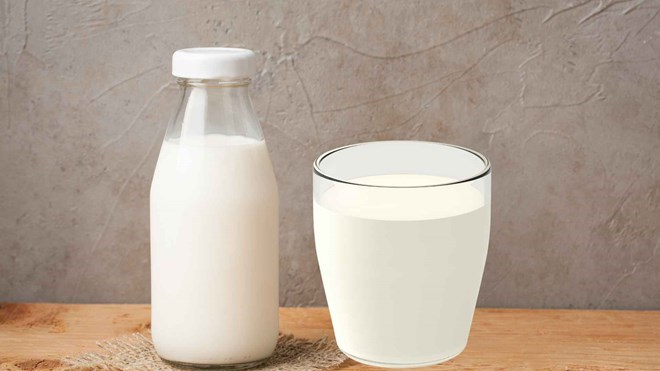 People with lactose intolerance or milk allergy should not drink it in the morning because it can easily cause bloating and diarrhea. Graphic photo: Huong Son