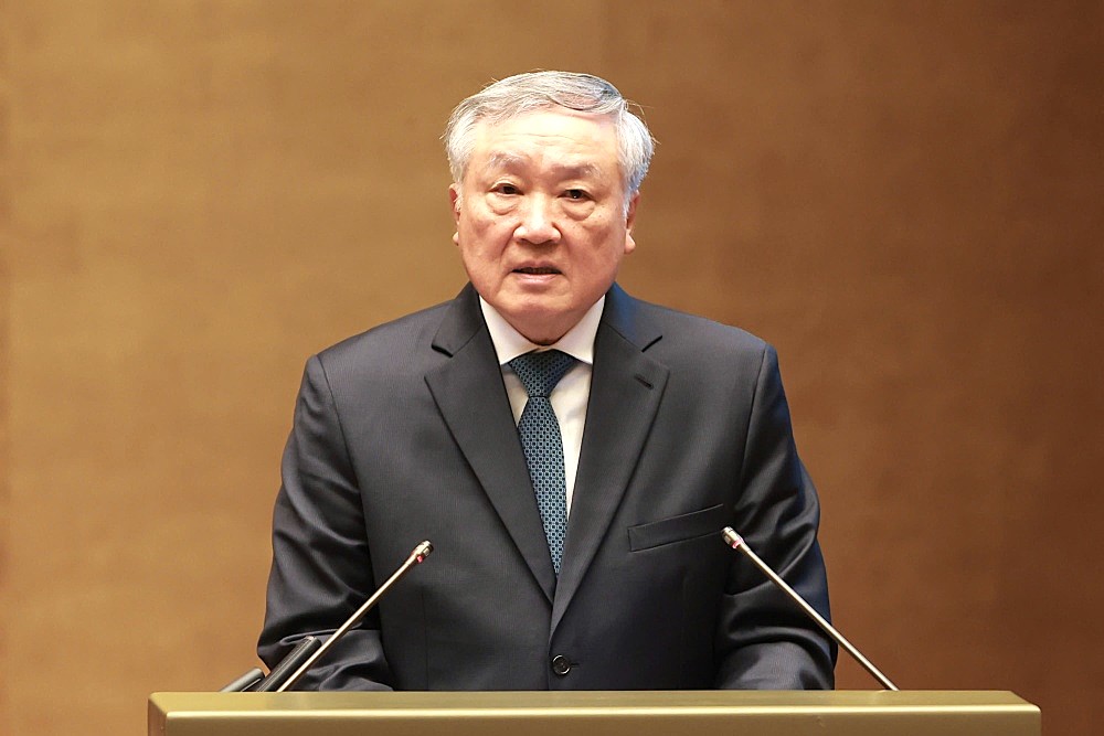 Standing Deputy Prime Minister Nguyen Hoa Binh clearly stated the thorough prevention of offensive foreign cultural products in cyberspace. Photo: Hai Nguyen