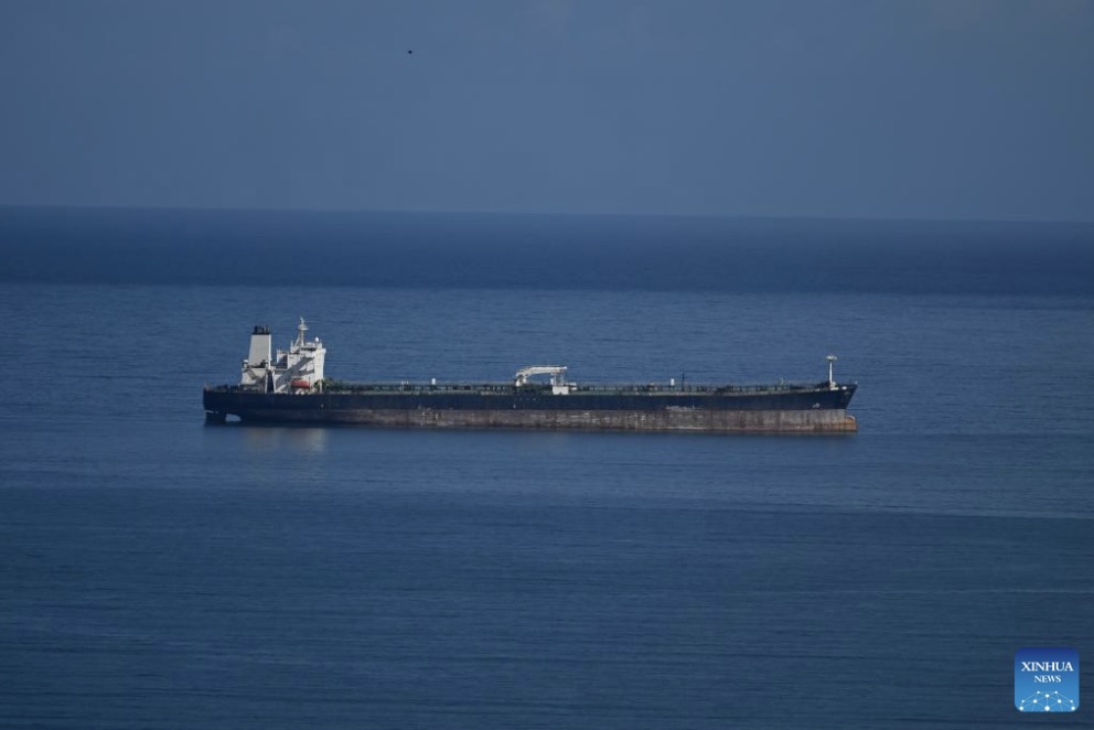 Oil tanker off the coast of Venezuela in January 2026. Photo: Xinhua