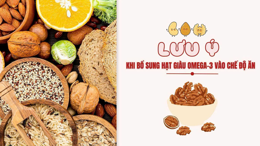 Notes when adding omega-3-rich seeds to your diet