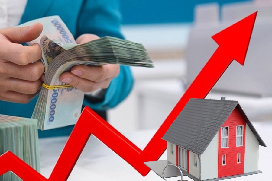 Many banks are trending towards raising real estate lending interest rates. Photo: Nhu Ha