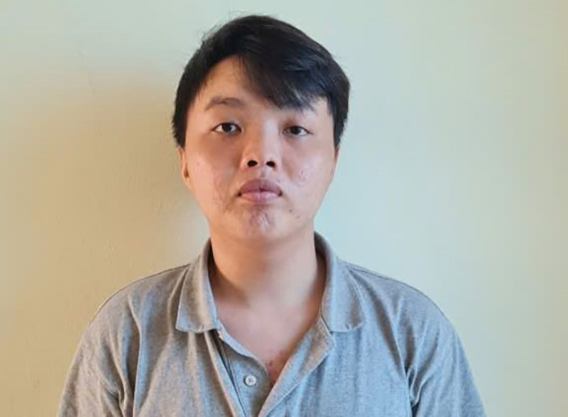 Bị can Huỳnh Nguyễn Ngọc Huy. Ảnh: Công an Tây Ninh