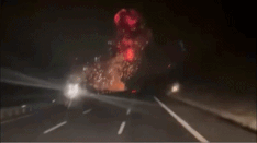 Turkish Air Force F-16 plane crashes on February 25. Photo: RT