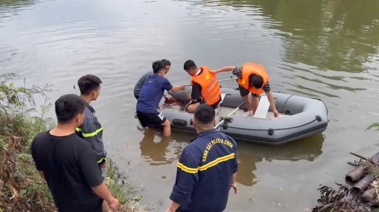 Scene of the incident. Photo: Bac Ninh Provincial Police