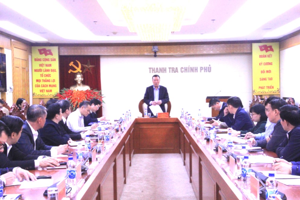 Government Inspectorate holds a department-level meeting on the results of work in January, deploying tasks for February 2026. Photo: thanhtra. gov. vn