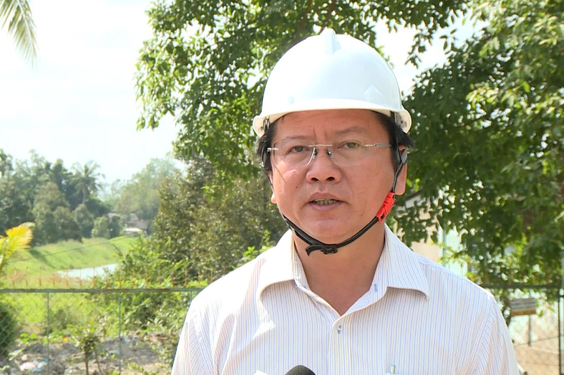 Ông Lê Nhựt Thủ - Phó Trưởng phòng Ban QLDA 2, Ban QLDA đầu tư xây dựng công trình giao thông và nông nghiệp TP Cần Thơ. Ảnh: Tạ Quang