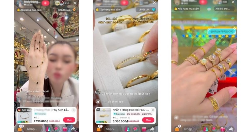 Mua vàng livestream ngày vía Thần Tài: Tiện lợi đi kèm rủi ro