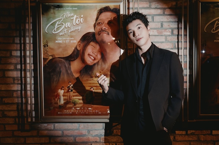 HIEUTHUHAI có mối quan hệ thân thiết với Trường Giang ngoài đời. Ảnh: Nhân vật cung cấp.