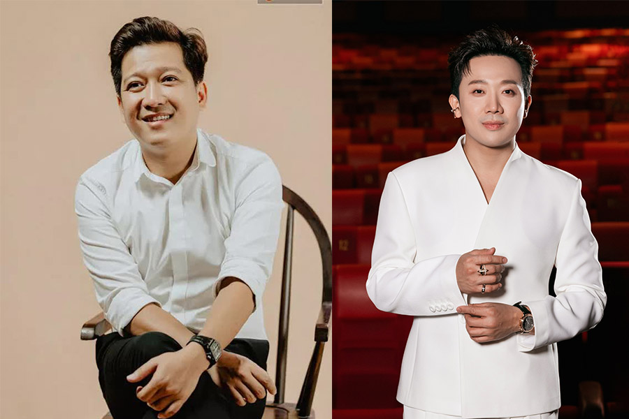 Tran Thanh and Truong Giang both have close relationships with the "Hello Brothers" cast. Photo: Character provided.