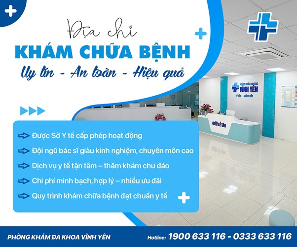 Ảnh: Phòng khám Đa khoa Vĩnh Yên