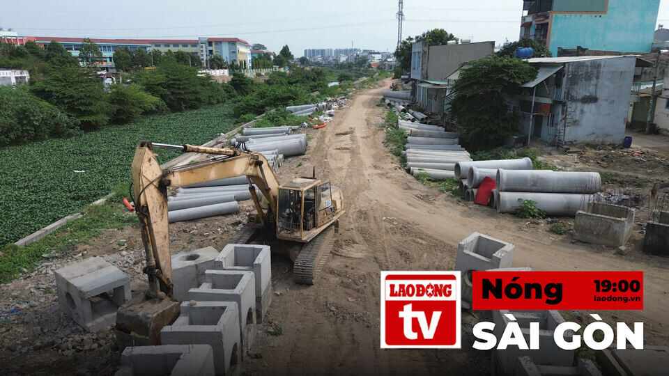 Saigon Hot News: 9,000 billion VND project in Ho Chi Minh City is behind schedule, workers are absent