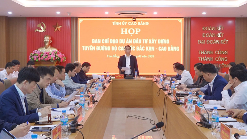 Toàn cảnh cuộc họp Ban chỉ đạo. Ảnh: Nguyệt Hà 