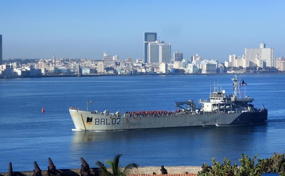 Mexican aid ship docks at Havana port, Cuba, February 12, 2026. Photo: Xinhua