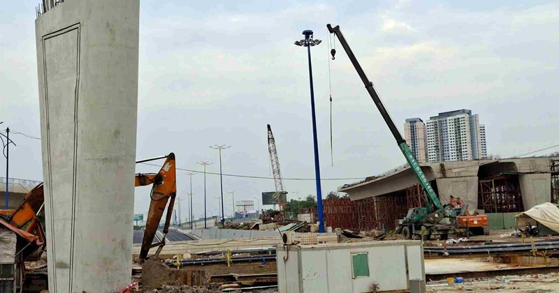 TP.HCM: Dự án nút giao lớn nhất "im ắng" sau Tết, dân lo chậm tiến độ