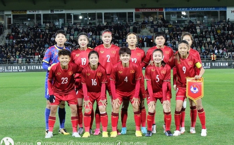 Vietnam women's national team prepares to participate in the 2026 Asian Women's Football Championship. Photo: VFF