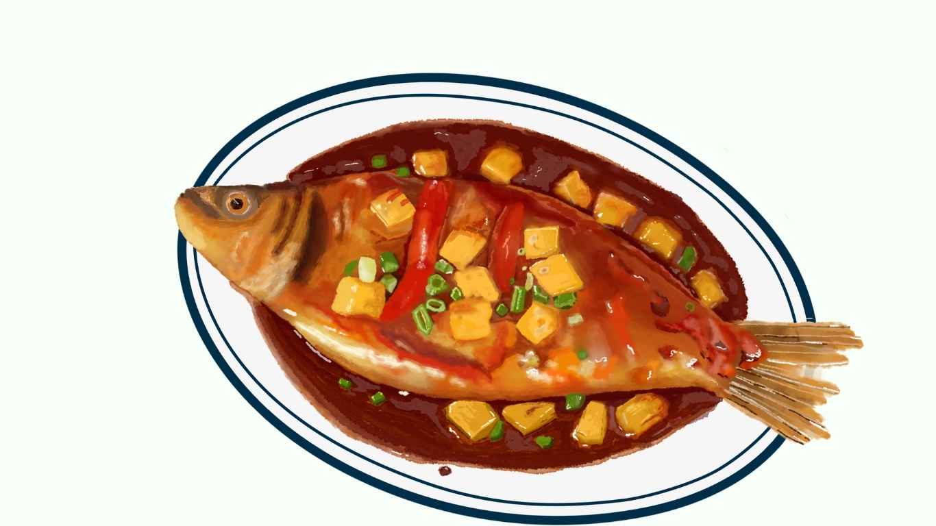 Delicious braised fish thanks to simple tips that few people know. Graphic photo: Hoang Loc.