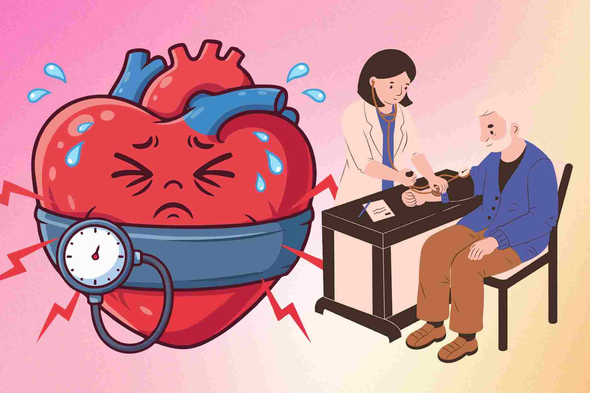 Hypertension can start from these symptoms