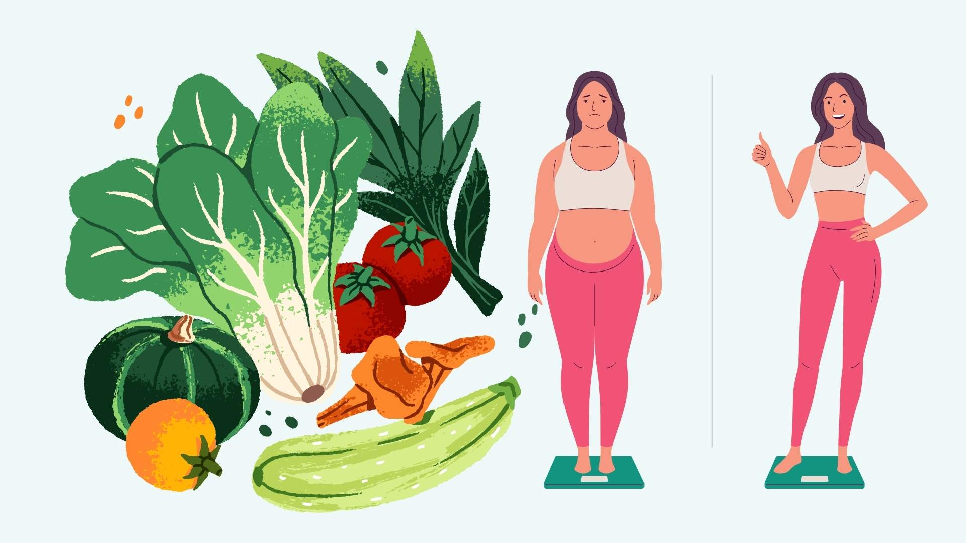 Losing weight after Tet is not tiring with vegetables. Graphics: Linh Dan