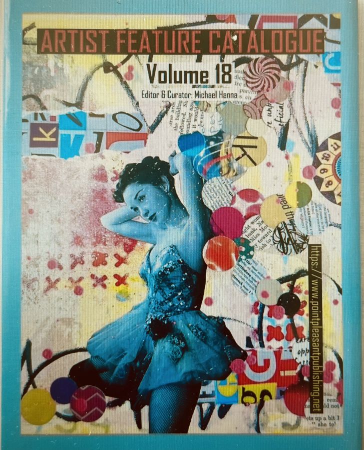 Bìa cuốn ““Artist Feature Catalogue: Volume 18”. Ảnh: Việt Văn