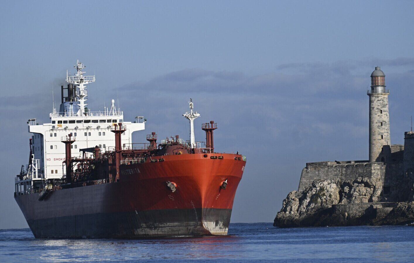 Pastorita - a ship carrying liquefied petroleum/chemicals flying the Cuban flag, docked at Havana port on February 9, 2026. Cuba is being strongly affected by the US-issued oil embargo from Venezuela last month. Photo: AFP