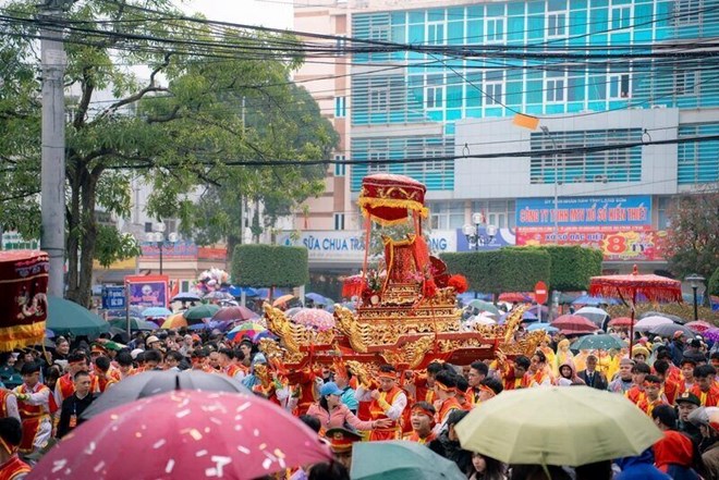 Ky Cung - Ta Phu Festival taking place from January 22 to 27 (lunar calendar) every year is a familiar check-in point. Photo: Le Cuong