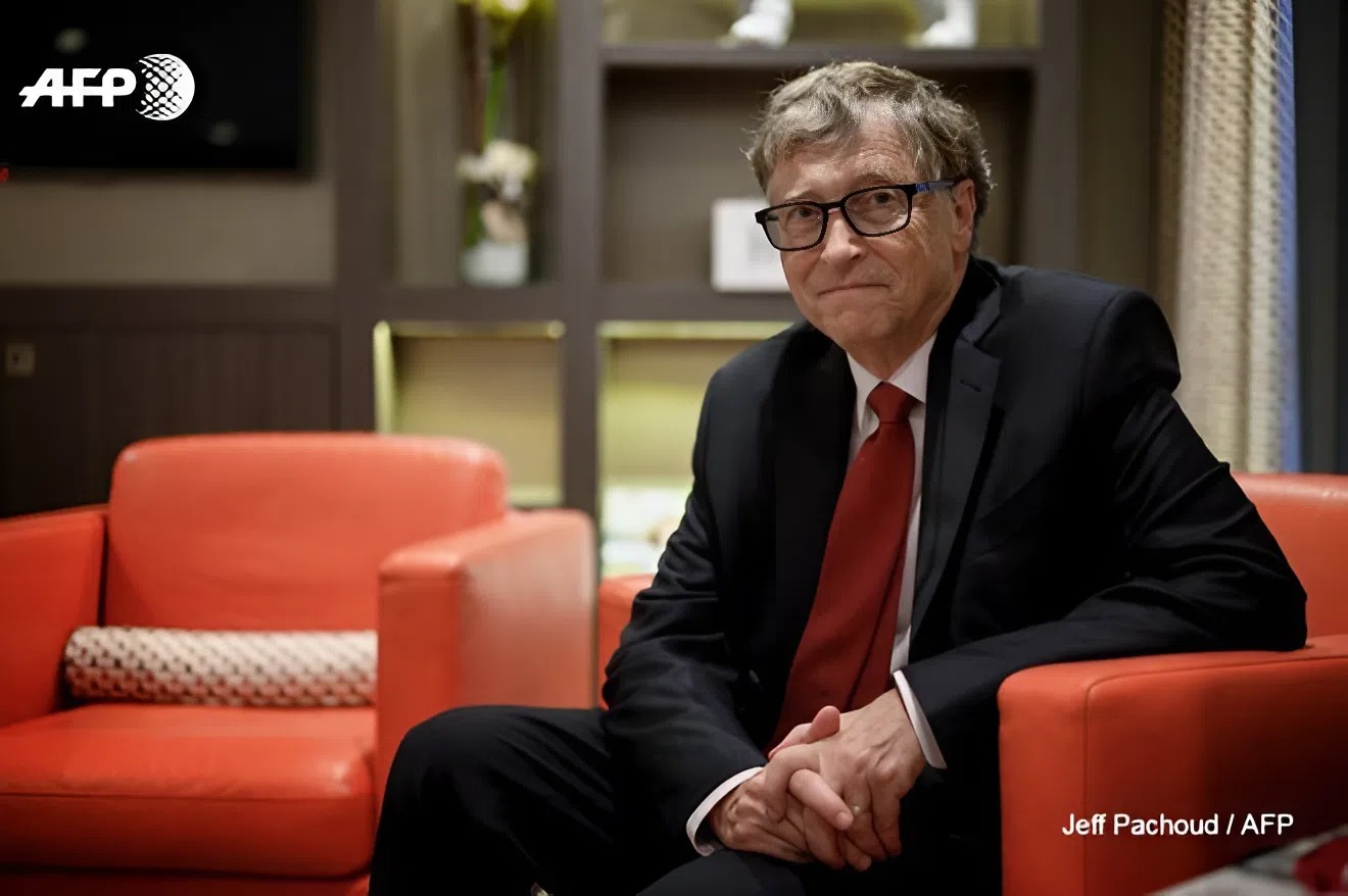 El multimillonario tecnológico Bill Gates. Foto: AFP