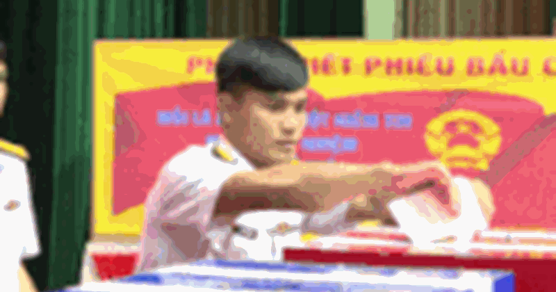 Vùng 2 Hải quân tổ chức bầu cử sớm cho lực lượng làm nhiệm vụ trên biển