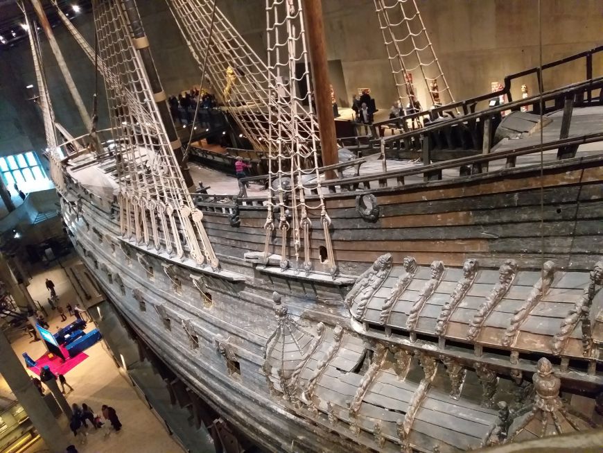 Vasa warship - a historical trace salvaged in 1961 is now resting in a museum of the same name. Photo: Bao Tram