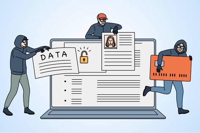 Article 39 of Decree 282/2025/ND-CP states the penalty level for the act of disclosing or disseminating information about the private life, personal secrets, and family secrets of family members in order to insult honor and dignity. Graphic photo: Thien Nhan