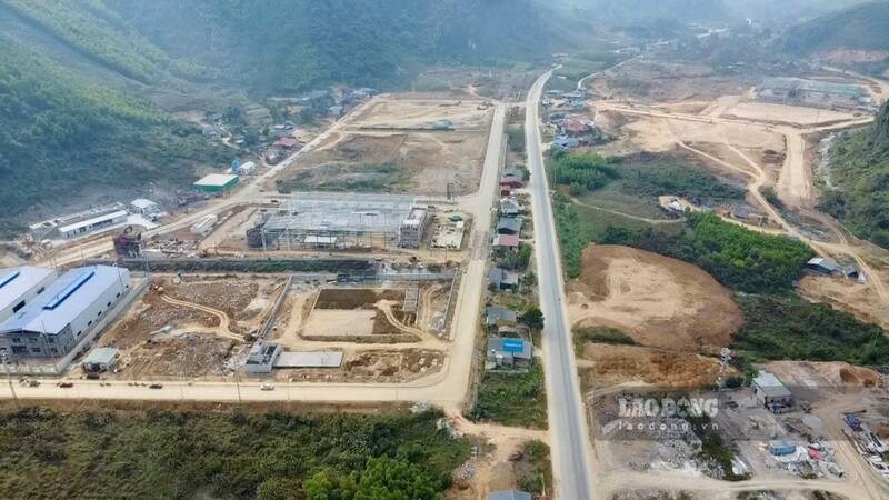 Quang Chu Industrial Cluster Project. Photo: Viet Bac
