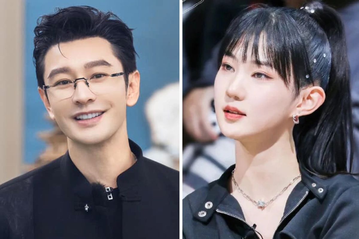 Huỳnh Hiểu Minh and rumored girlfriend Hồ Nhiễm Nhi. Photo: Xinhua