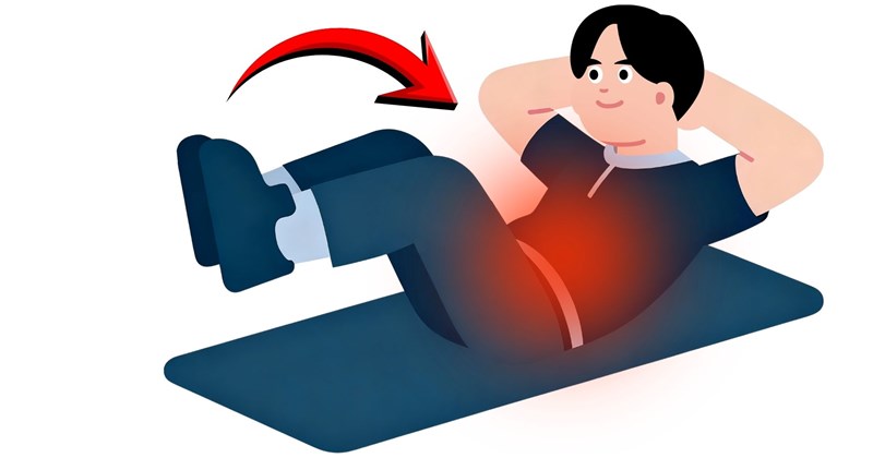 Số lần gập bụng phù hợp cho người trên 55 tuổi