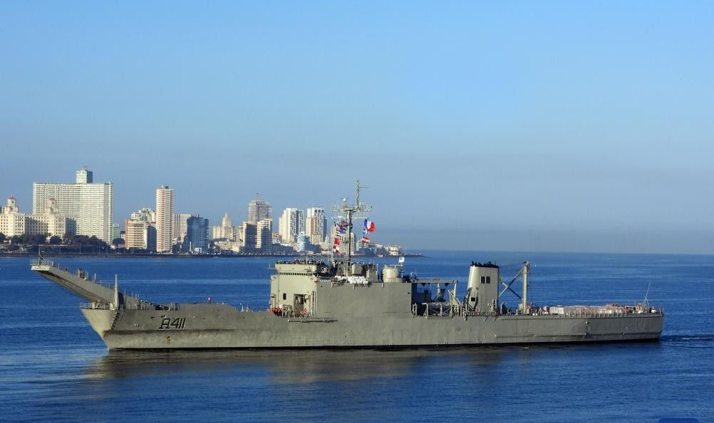 Mexican aid ship docks at Havana port, Cuba on February 12, 2026. Photo: Xinhua