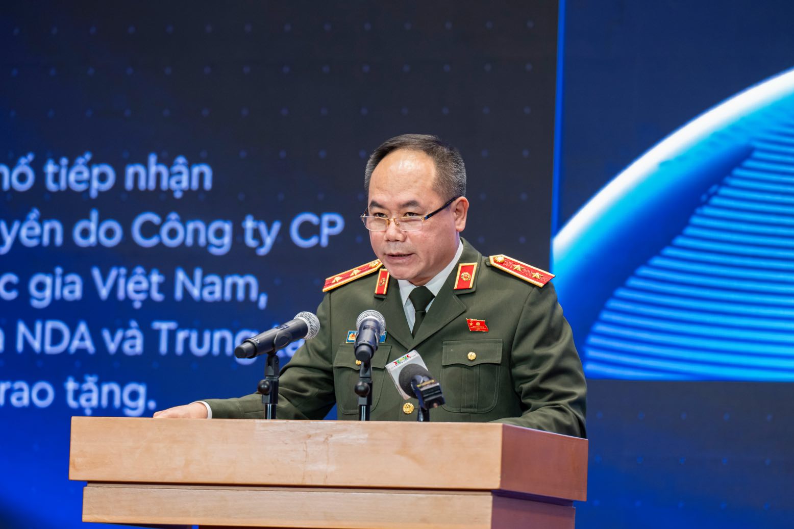 Lieutenant General Nguyen Thanh Tung - Director of Hanoi City Police. Photo: Hanoi City People's Committee