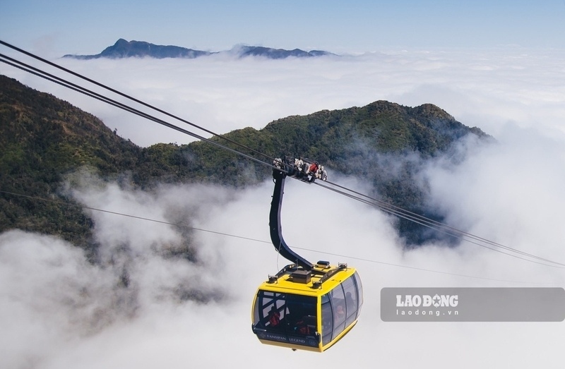 Cloud cover causes humidity in the northern mountainous provinces. Photo: Van Duc