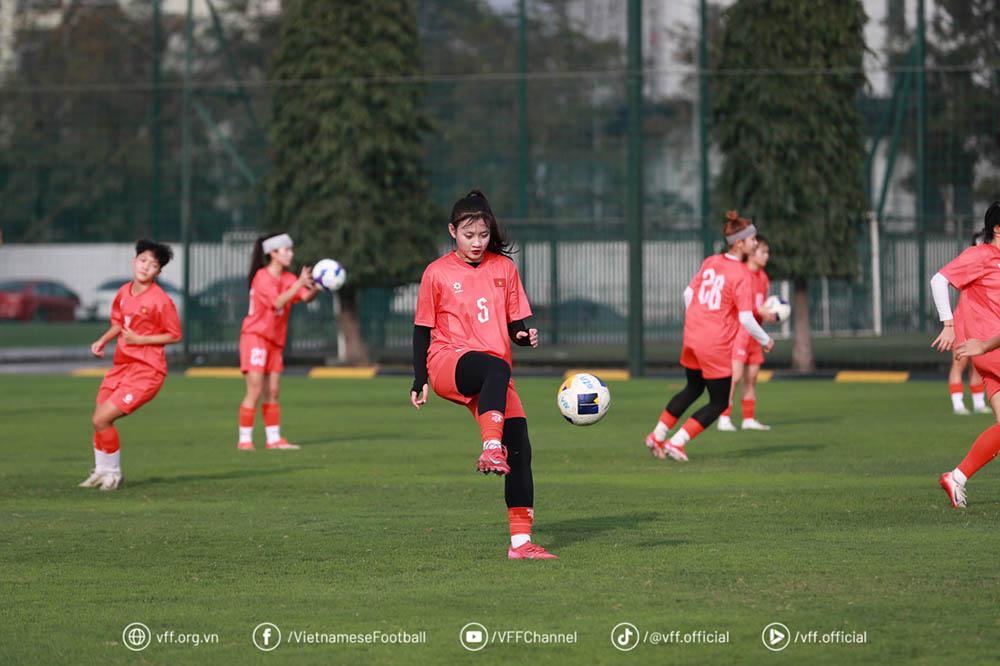 La selección femenina sub-20 de Vietnam apunta a un billete para la Copa Mundial Femenina Sub-20. Foto: VFF
