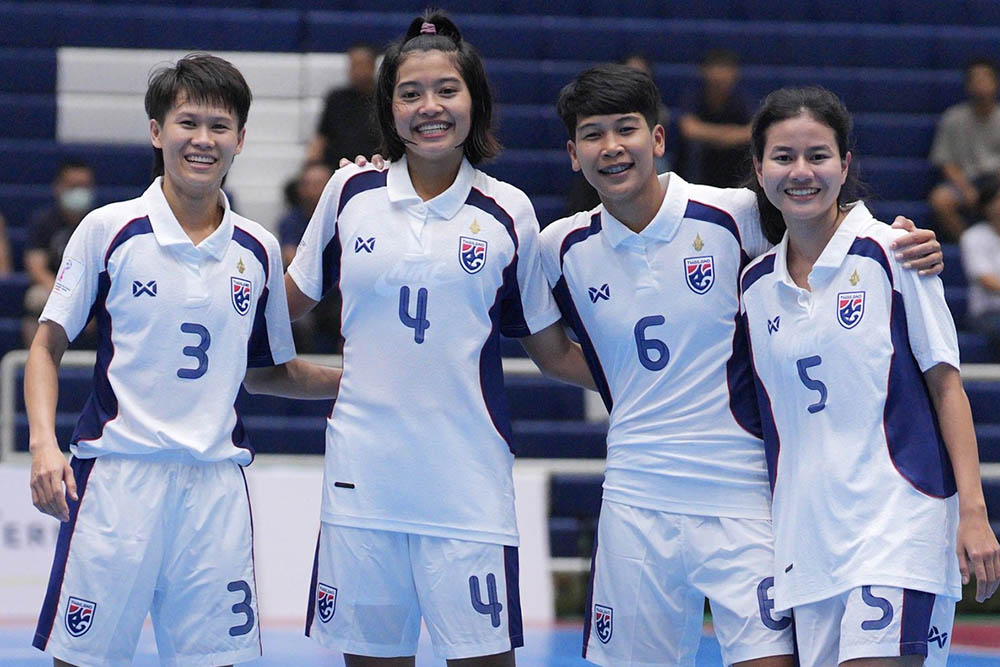 La selección femenina de fútbol sala de Tailandia es rival de la selección femenina de fútbol sala de Vietnam en las semifinales del Campeonato de Fútbol Sala Femenino del Sudeste Asiático 2026. Foto: Changsuek