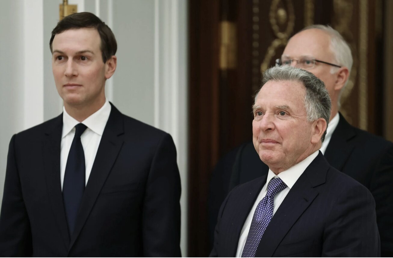 Mr. Jared Kushner and Special Envoy Steve Witkoff (right) are two powerful figures helping President Trump carry out diplomatic campaigns to resolve global conflicts. Photo: Sputnik