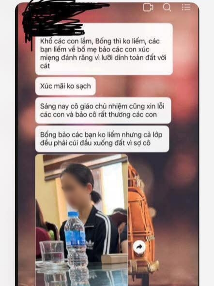 Hình ảnh lan truyền trên mạng xã hội những ngày qua. Ảnh: Mạng xã hội.