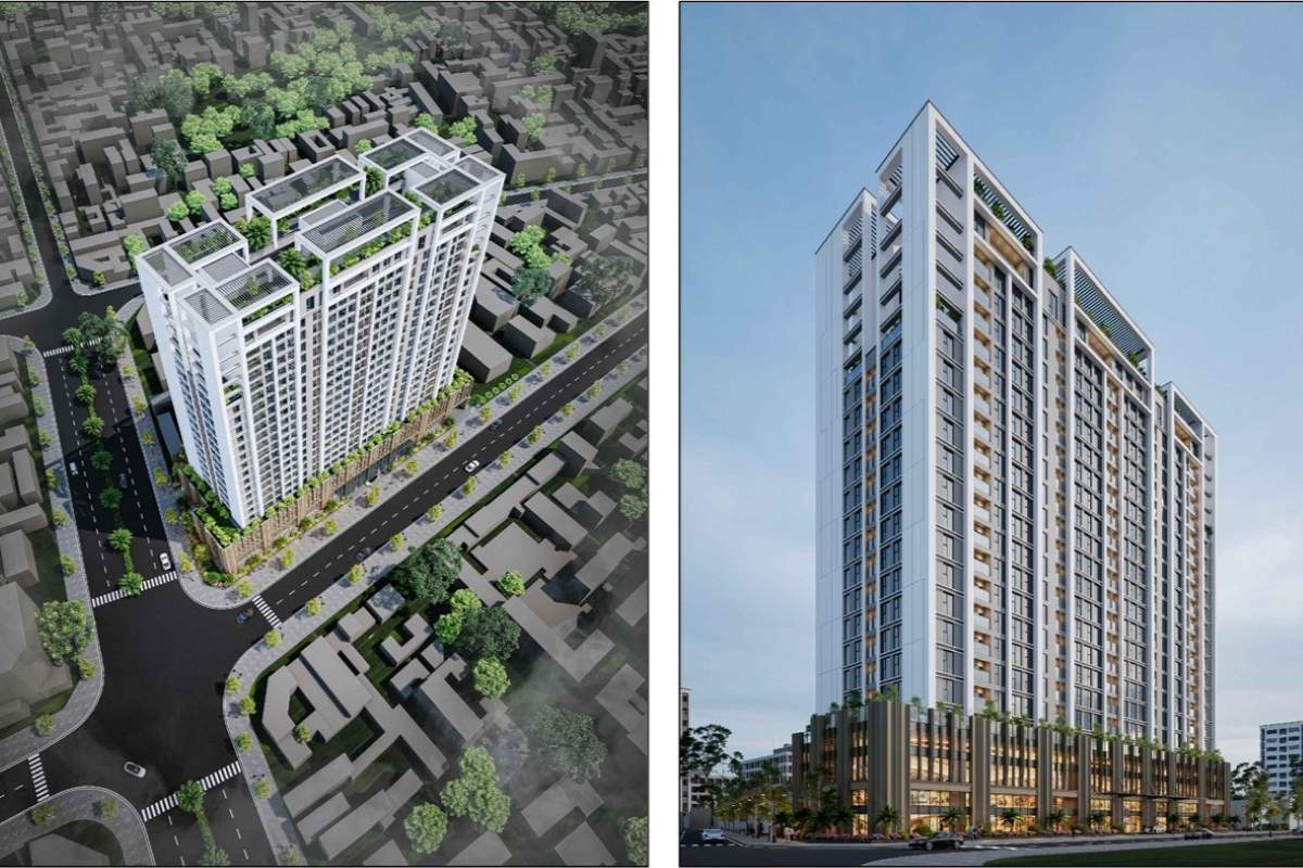 Apartment perspective is being consulted with residents in Vung Tau. Photo: P.VT