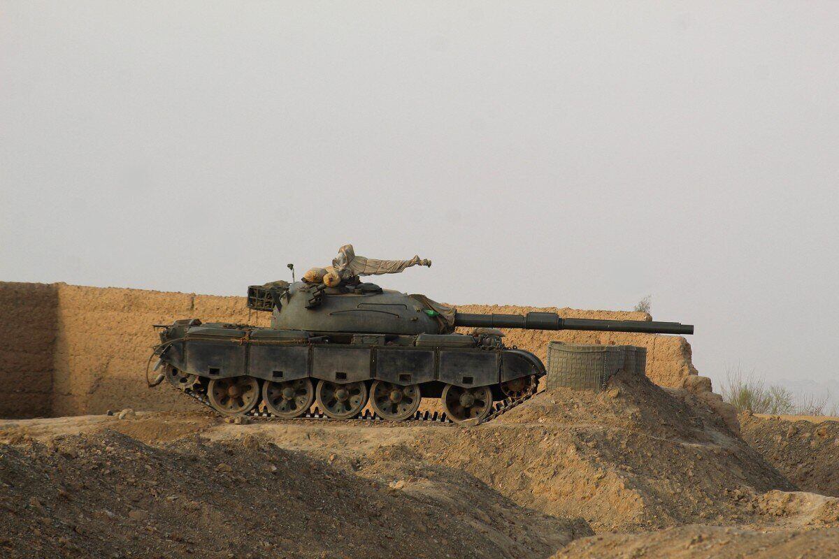 Pakistani tanks at the border with Afghanistan on February 27, 2026. Photo: AFP