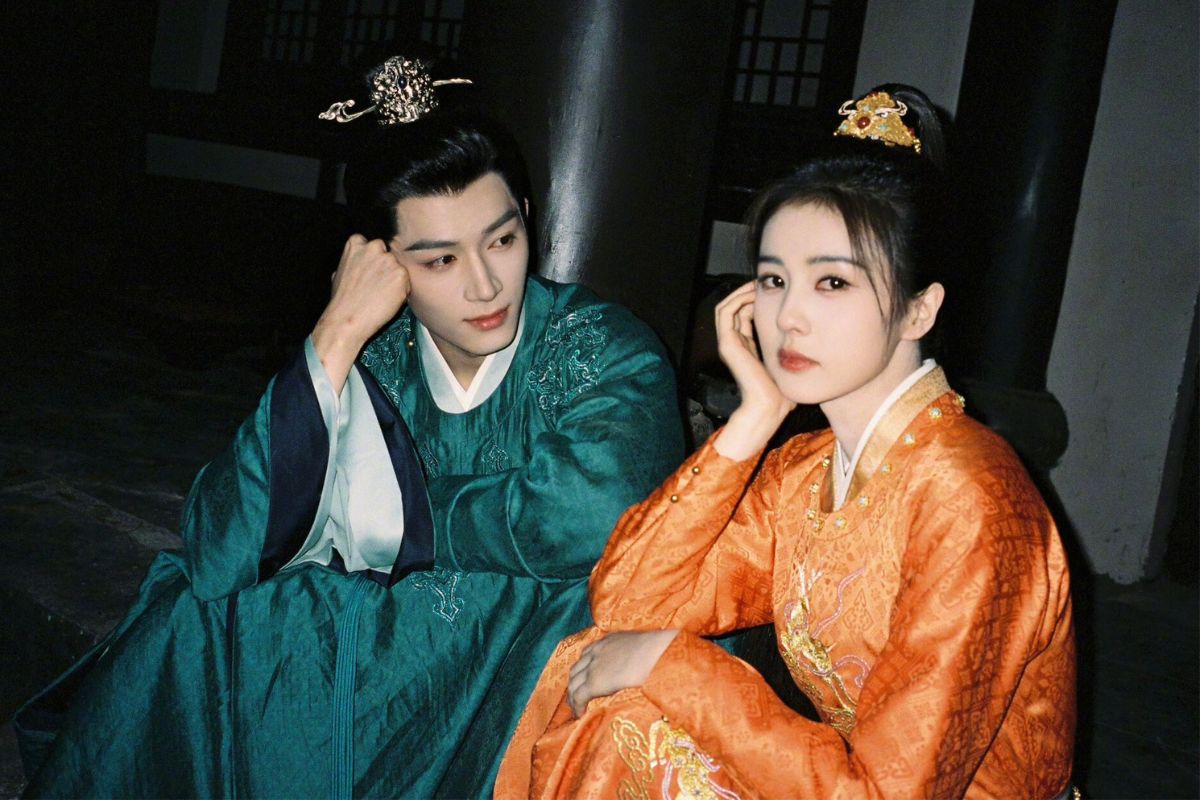 Vương Tinh Việt và Bạch Lộc trong phim “Đường cung kỳ án“. Ảnh: Nhà sản xuất