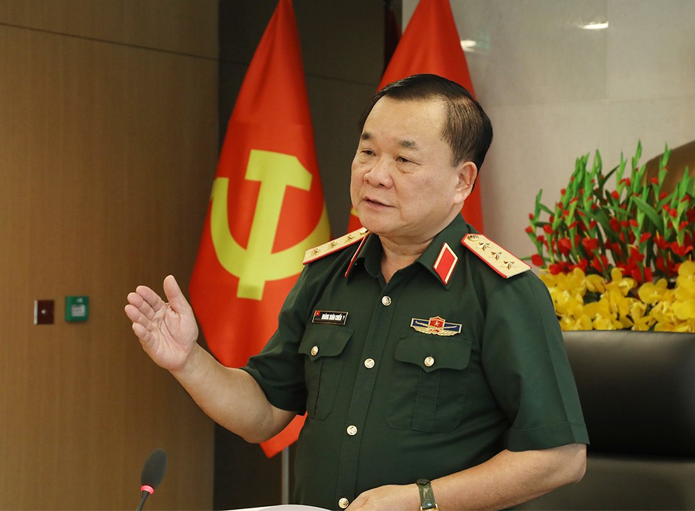 Thượng tướng Hoàng Xuân Chiến. Ảnh: Bộ Quốc phòng