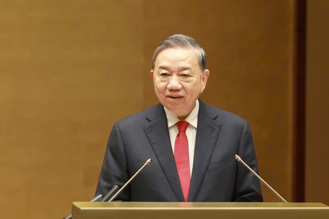 General Secretary To Lam. Photo: Hai Nguyen