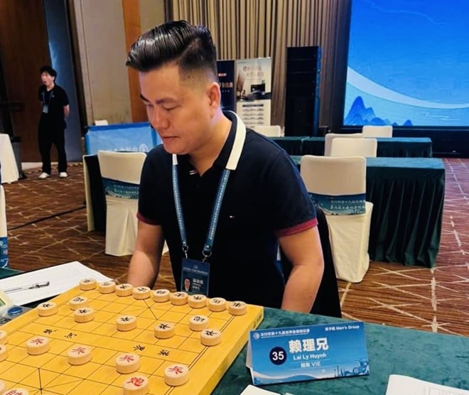 Chess player Lai Ly Huynh of Vietnamese chess. Photo: Vietnam Chess Federation