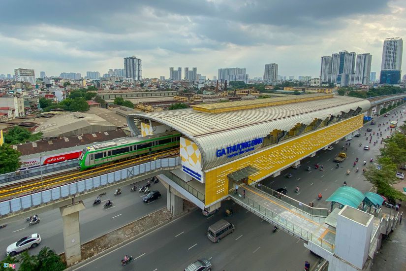 Cat Linh - Ha Dong elevated railway line. Source: Hanoi Metro