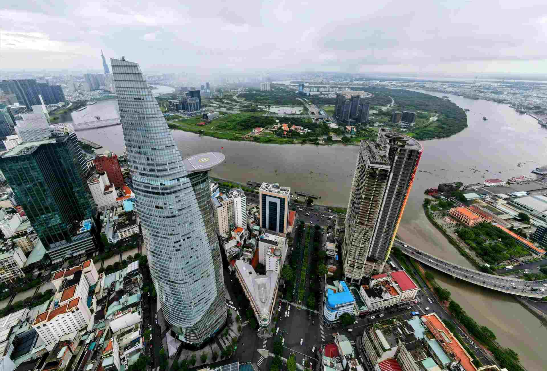 HCMC makes major adjustments to the planning of Thu Thiem New Urban Area. Photo: Anh Tu