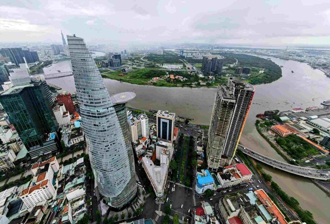 TPHCM điều chỉnh lớn quy hoạch Khu đô thị mới Thủ Thiêm. Ảnh: Anh Tú