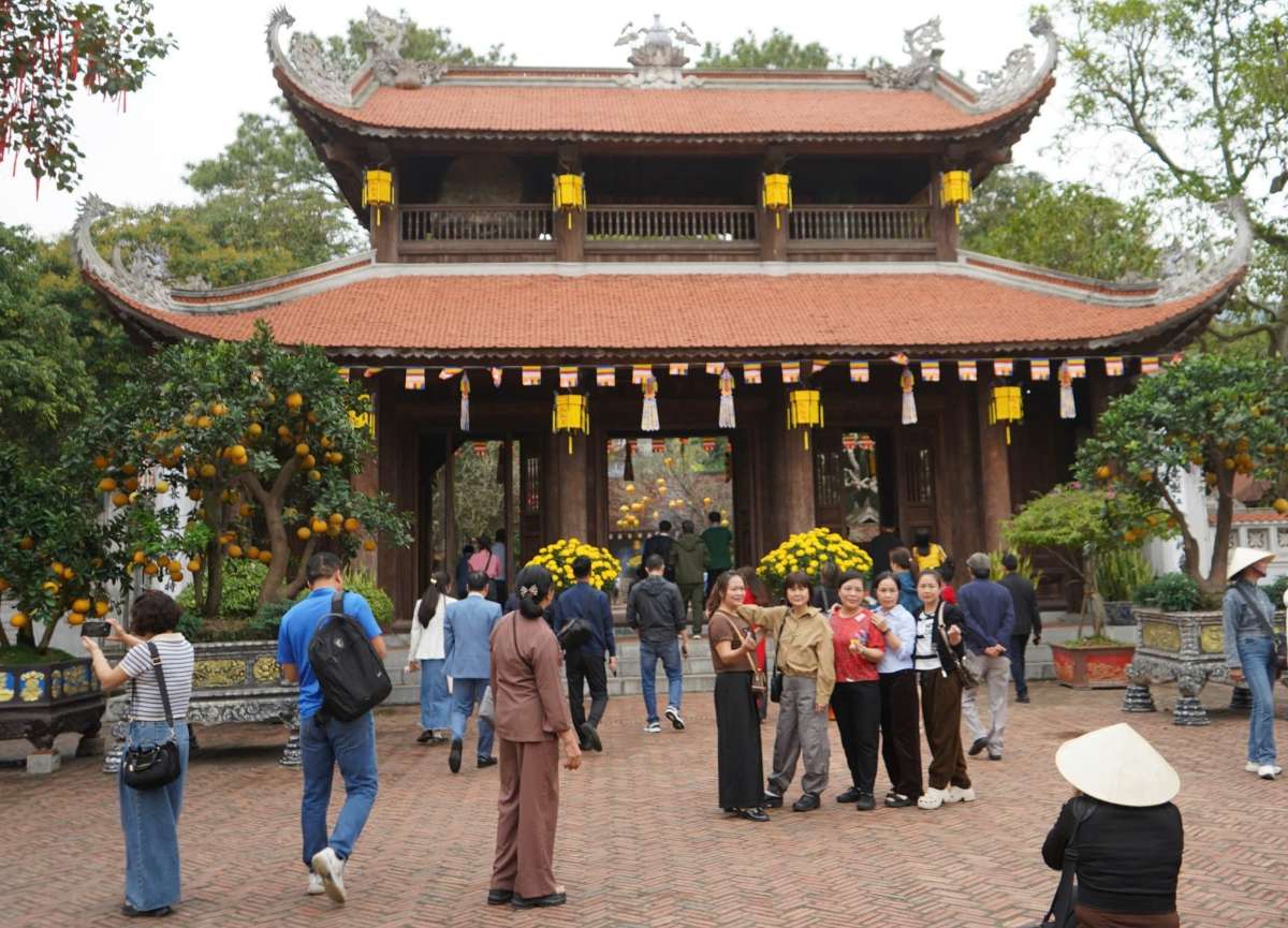 Chùa Côn Sơn là một trong di tích thuộc quần thể di tích và danh thắng Yên Tử - Vĩnh Nghiêm, Côn Sơn, Kiếp Bạc được UNESCO công nhận là Di sản Văn hóa Thế giới. Ảnh: Mai Dung